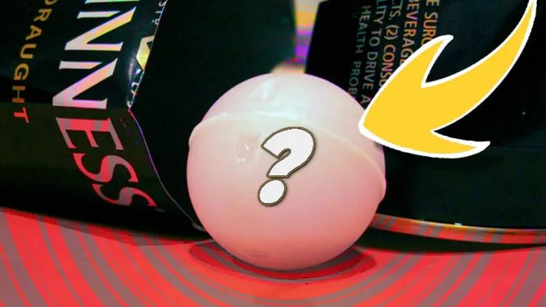 Guinness Biraların İçindeki Minik Top Neden Var?