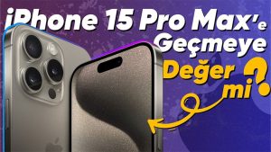 iPhone 15 Pro Max ve iPhone 14 Pro Max Karşı