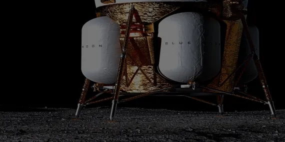 Amazon’dan dev uzay yatırımı: Blue Origin, ay iniş aracının maketini sergiliyor!