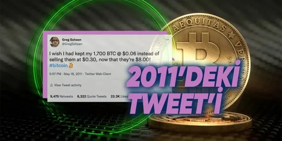 2011 Yılında Aldığı 1.700 Adet Bitcoin’i Satıp Yalnızca 408 Dolar Kâr Ettiği İçin Sevinen Adam Artık Ne Yapıyor?