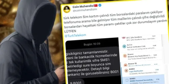 Kripto Para Fenomeni Coin Mühendisi, SIM Kartının Ele Geçirildiğini Açıkladı: 1 Milyon Dolarının Çalındığı Argüman Ediliyor!