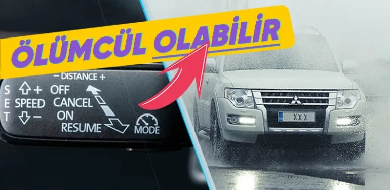 Latifesi Yok: Yağmurlu Havalarda Otomobil Sürerken “Hız Sabitleyici”yi Neden Kullanmamanız Gerekir?