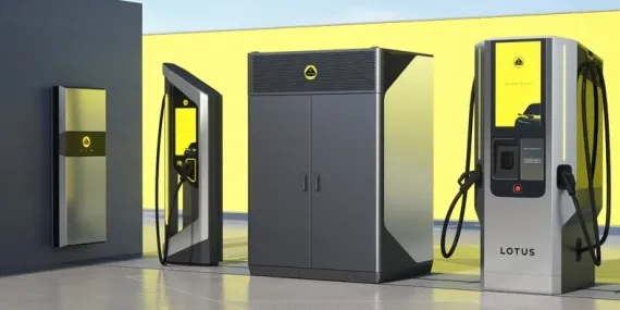 Lotus, Elektrikli Otomobilleri Telefon Üzere Şarj Edebilen Ultra Süratli Şarj İstasyonlarını Duyurdu