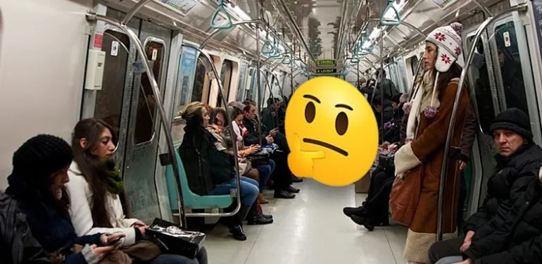 Metrolarda Koltuk Tertibi Neden Otobüslerdeki Üzere Art Geriye Değil de Yan Yana? Sebepleri Enteresan!