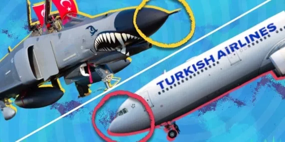 Neden Kimi Uçakların Burnu Yeni Açılmış Kurşun Kalem Üzere Sivriyken Kimilerininki Ruj Üzere Oval Olur? Farkı Çok Şey Değiştiriyor!