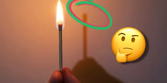 Neredeyse Tüm Cisimlerin Gölgesi Varken Ateşin Gölgesi Neden Yoktur?