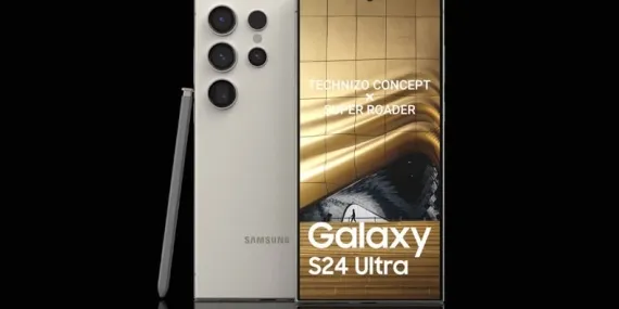 Samsung Galaxy S24 Ultra İçin Ultra Gerçekçi Konsept Tasarım Paylaşıldı: Altın Külçesi Üzere Telefon [Video]