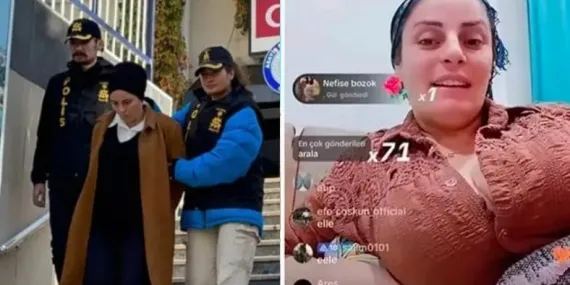 TikTok Canlı Yayınındaki Müstehcen Hareketleri Tartışma Yaratan Bayan, Gözaltına Alındı