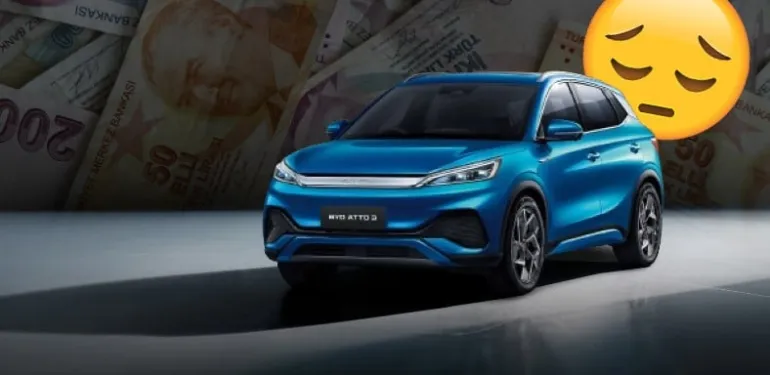 BYD Atto 3, Türkiye’de Yollara Çıkmadan Zamlandı: İşte Yeni Fiyatı