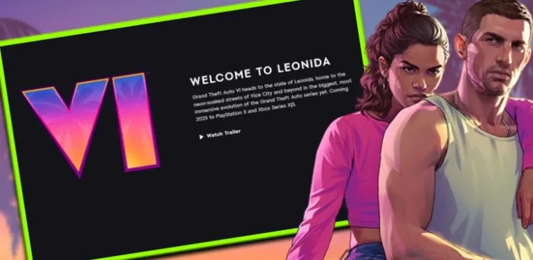 GTA 6’nın Resmî İnternet Sayfası da Açıldı: “Leonida Eyaletine Beğenilen Geldiniz”