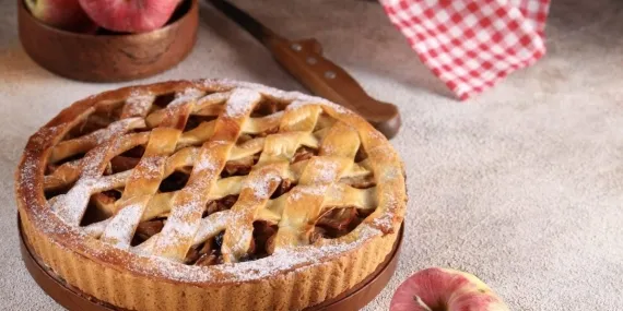 Kıyır kıyır elmalı tart tarifi