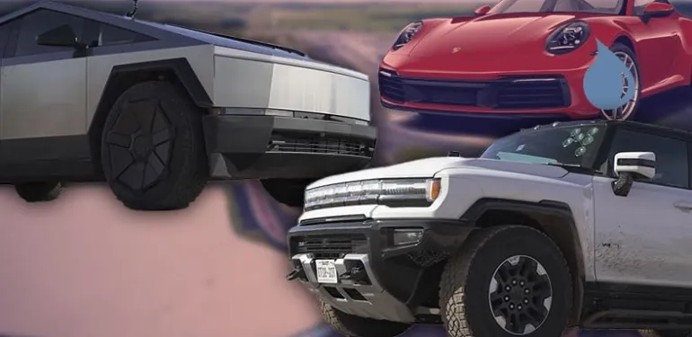 Porsche 911’le Adeta Dalga Geçen Tesla Cybertruck, Artık de Kendi Kalıbındaki Hummer KONUT ile Karşı Karşıya Geldi