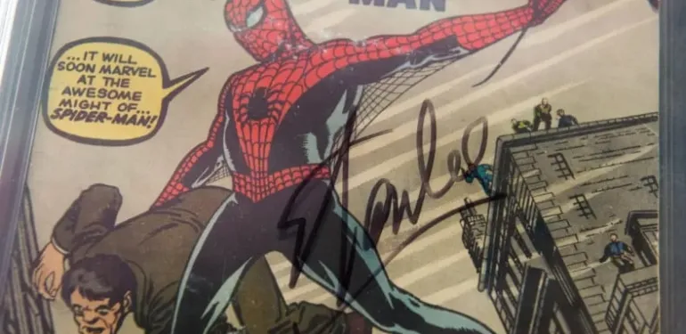 Spider-Man’in Yer Aldığı Birinci Çizgi Roman Satışa Çıkarıldı