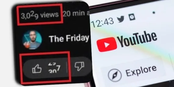 YouTube Artık İzlenme ve Beğeni Sayılarını Gerçek Vakitli Olarak Gösterecek