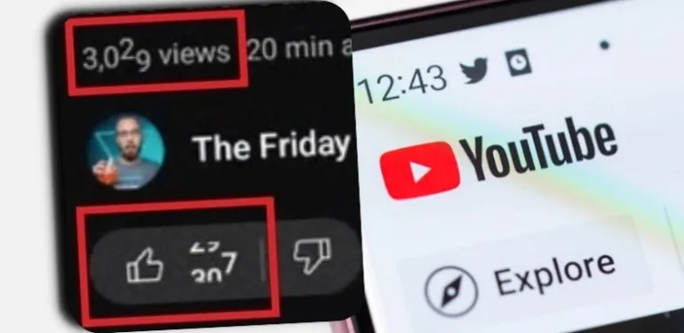 YouTube Artık İzlenme ve Beğeni Sayılarını Gerçek Vakitli Olarak Gösterecek