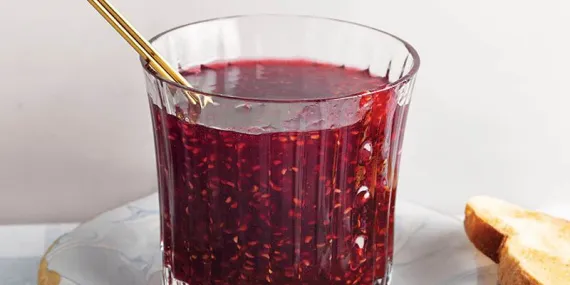 21 dakikada ahududu reçeli