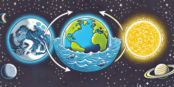 Ay Gelgitler Yaratabilirken Ondan 27 Milyon Kat Daha Büyük Güneş Neden Yaratmıyor?