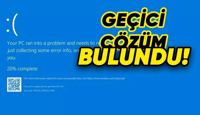 Bir CrowdStrike Moderatörü, Tüm Dünyayı Etkileyen “Windows Mavi Ekran” Hatası İçin Geçici Çözümü Açıkladı
