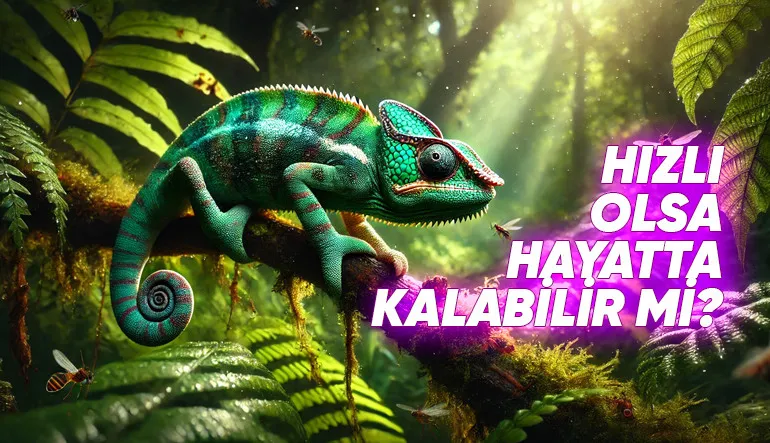 Bukalemunlar Neden Sinsi Gibi Yavaş Yavaş Hareket Ediyor?