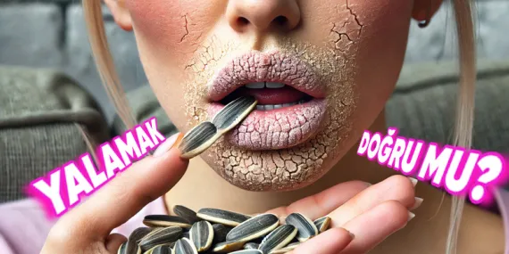 Çekirdek Gibi Tuzlu Yiyeceklerden Sonra Neden Dudaklarımız Çatlıyor?