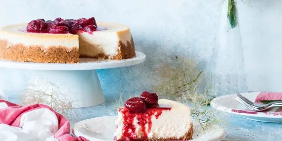 Çilekli cheesecake