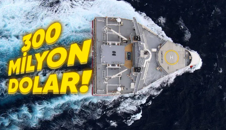Denizlerin Derinliklerini Tarayan 300 Milyon Dolarlık Süper Geminin Ağızları Açık Bırakan Özellikleri