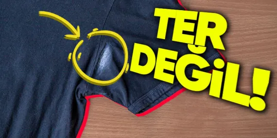 Deodorantların Bazı Kıyafetlerde Neden Beyaz Leke Bıraktığını Açıklıyoruz! (Niye Her Giyside Olmuyor?)