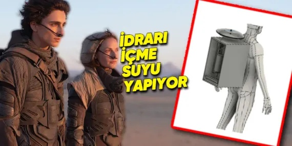 Dune Gerçek Oldu! İdrarı İçme Suyuna Dönüştüren Astronot Kıyafeti Geliştirildi