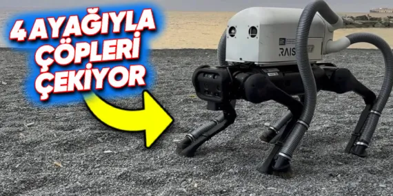 Dyson Kalk Büyüğün Geldi: Dört Ayağının Her Birinde Elektrikli Süpürge Bulunan Robot Köpek Geliştirildi