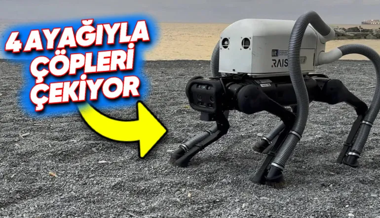Dyson Kalk Büyüğün Geldi: Dört Ayağının Her Birinde Elektrikli Süpürge Bulunan Robot Köpek Geliştirildi
