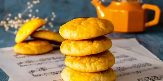 Egeli büyükanne usulü lor kurabiyesi