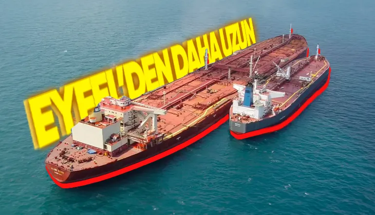 Eyfel Kulesinden Bile Daha Uzun Olan Gemi Seawise Giant’ın Geçmiş Dönemde Teknolojiye Meydan Okuyan Özellikleri