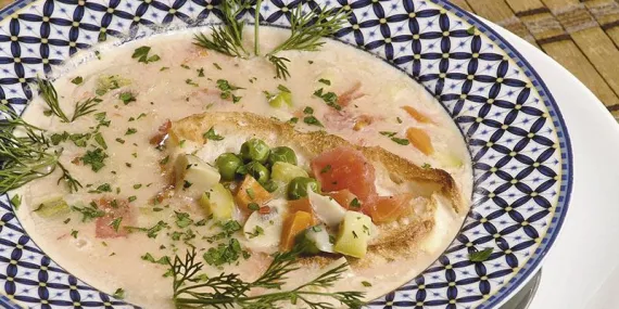 FLORANSA USULÜ SEBZE ÇORBASI