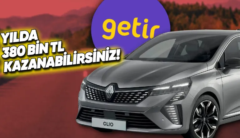 Getir’den Arabanızı GetirAraç’a Kiralayıp Yıllık 380 Bin TL’ye Yakın Gelir Elde Etmenizi Sağlayacak Yatırım Modeli: “İş Ortağım”
