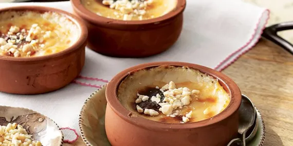 GÜVEÇTE SÜT HELVASI