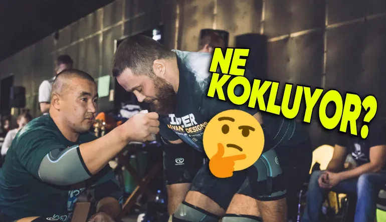 Haltercilere Müsabakalardan Önce Koklattıkları Şey Ne? Performanslarını Etkiliyor!