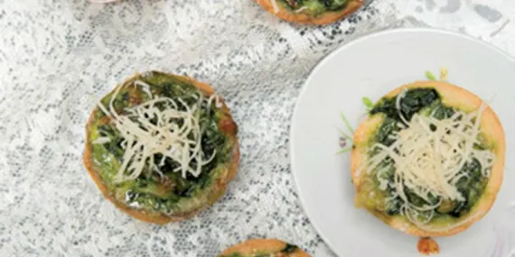 İSLİ ÇERKES PEYNİRLİ VE ISPANAKLI KİŞ