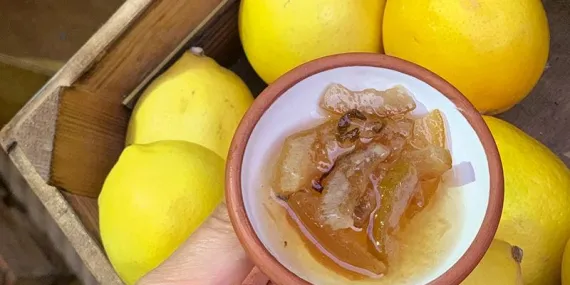 Itırlı limon reçeli