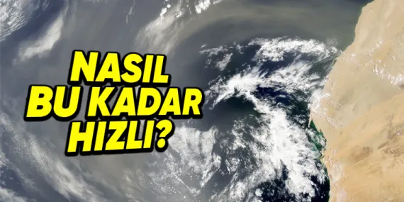 Kum ve Toz Tanecikleri Nasıl Oluyor da 2 Ayda 8000 Kilometre Yol Alabiliyor?