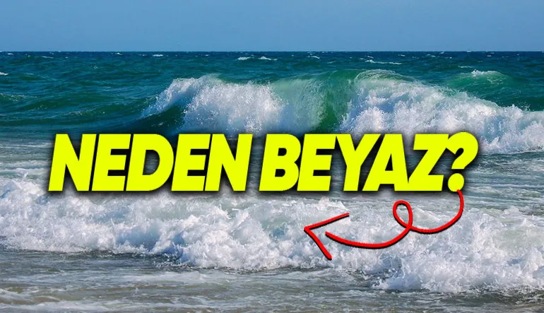 Mavi Görünen Denizde Oluşan Dalgalar Neden Beyaz Görünüyor?