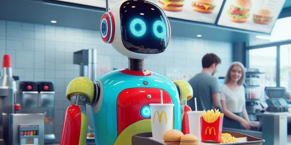 McDonald’s, Gelecek Yıl Patates Kızartmalarını “Üretken Yapay Zekâ” ile” Yapacağını Açıkladı (Yahu Ne Alaka?)