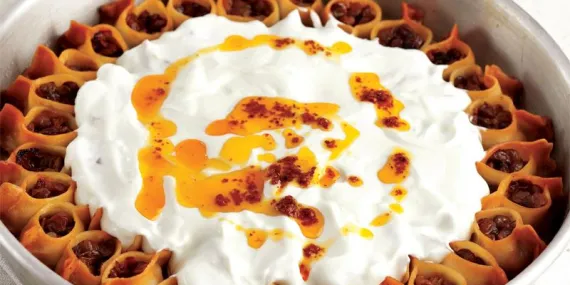 MERCİMEKLİ SİNİ MANTI / ESKİŞEHİR