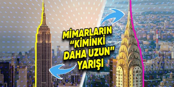 Mimarların ”En Uzun Bina Benimki” Diyebilmek İçin Girdikleri Kıyasıya Rekabet: Chrysler Binası’nın Yükseklik Yarışı