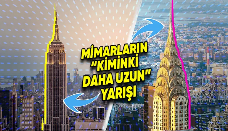 Mimarların ”En Uzun Bina Benimki” Diyebilmek İçin Girdikleri Kıyasıya Rekabet: Chrysler Binası’nın Yükseklik Yarışı