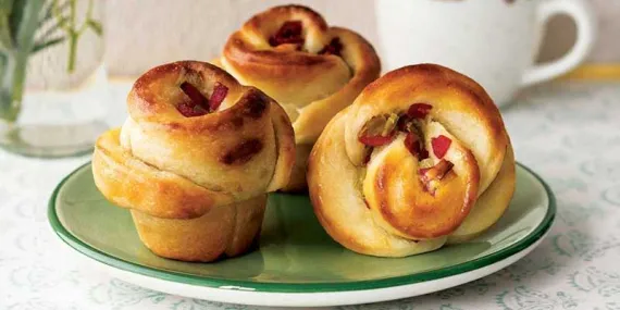 MUFFİN ÇİÇEK POĞAÇASI