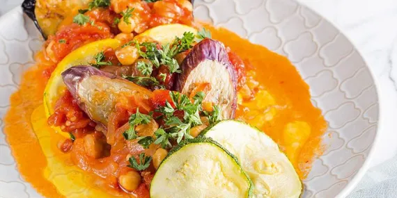 Nohutlu imam bayıldı