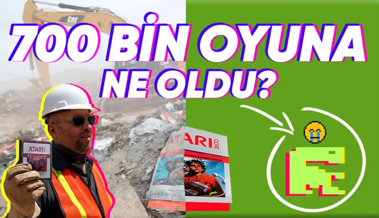 Oyun Endüstrisinin 1983 Yılındaki Büyük Krizinde Atari’nin E.T. Oyunları Neden Çöle Gömüldü?