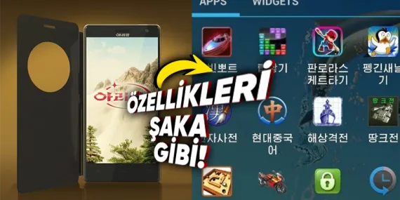 Sadece Kuzey Kore’de Satılan Akıllı Telefonun Kulağa Şaka Gibi Gelen Özellikleri