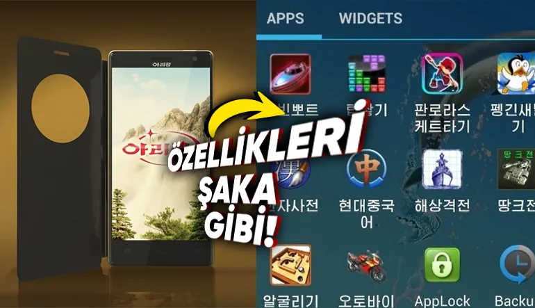 Sadece Kuzey Kore’de Satılan Akıllı Telefonun Kulağa Şaka Gibi Gelen Özellikleri