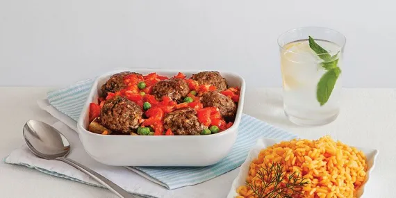 Safranlı pirinç pilavı